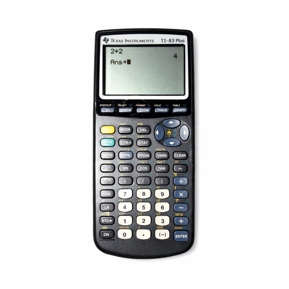 Texas Instruments TI-83 Plus Graphing Calculator Tested Works Great Clean
